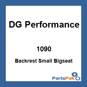 DG Performance 1090; Backrest Small Bigseat