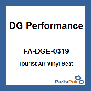 DG Performance FA-DGE-0319; Tourist Air Vinyl Seat