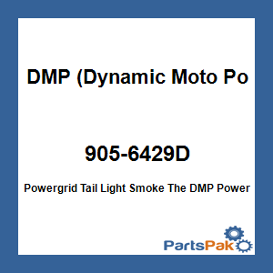 DMP (Dynamic Moto Power) 905-6429D; Powergrid Tail Light Smoke