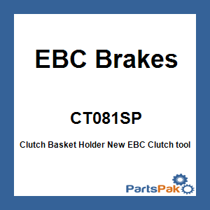 EBC Brakes CT081SP; Clutch Basket Holder