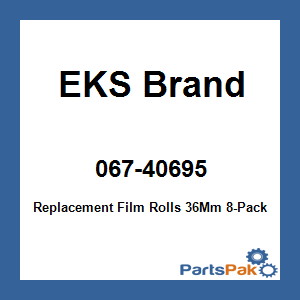 EKS Brand 067-40695; Replacement Film Rolls 36Mm 8-Pack