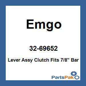 Emgo 32-69652; Lever Assy Clutch Fits 7/8-inch Bar