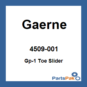 Gaerne 4509-001; Gp-1 Toe Slider