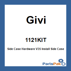 Givi 1121KIT; Side Case Hardware V35 Install Side Case Without Top Case