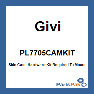 Givi PL7705CAMKIT; Side Case Hardware Kit Required To Mount Side Cases