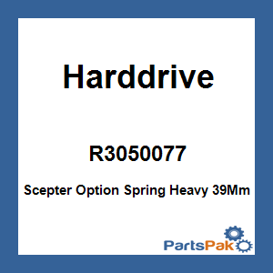 Harddrive R3050077; Scepter Option Spring Heavy 39Mm