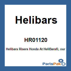Helibars HR01120; Helibars Risers Fits Honda