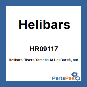 Helibars HR09117; Helibars Risers Fits Yamaha