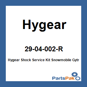 Hygear 29-04-002-R; Hygear Shock Service Kit Snowmobile Gytr 14Mm Snow