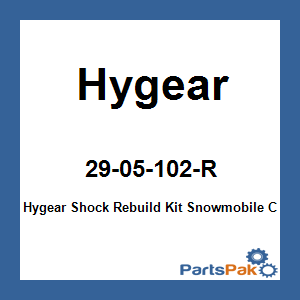 Hygear 29-05-102-R; Hygear Shock Rebuild Kit Snowmobile C