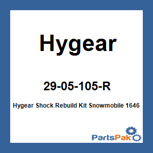 Hygear 29-05-105-R; Hygear Shock Rebuild Kit Snowmobile 1646 Rear C46