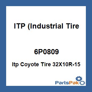 ITP (Industrial Tire Products) 6P0809; Itp Coyote Tire 32X10R-15