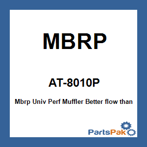 MBRP AT-8010P; Mbrp Univ Perf Muffler
