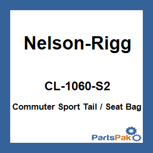 Nelson-Rigg CL-1060-S2; Commuter Sport Tail / Seat Bag