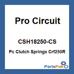 Pro Circuit CSH18250-CS; Pc Clutch Springs Crf250R