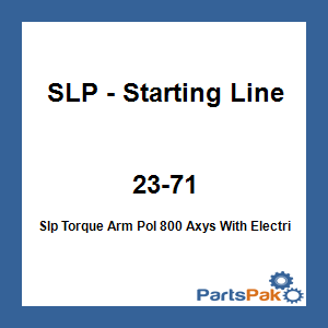 SLP - Starting Line Products 23-71; Slp Torque Arm Pol 800 Axys With Electric Start Snowmobile