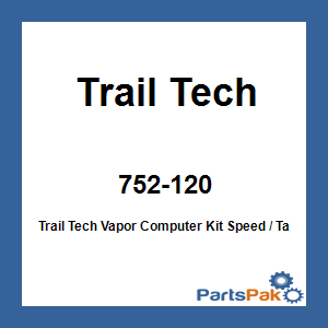 Trail Tech 752-120; Trail Tech Vapor Computer Kit Speed / Tach / Temp