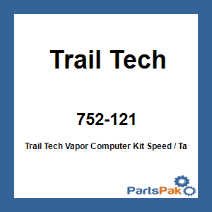 Trail Tech 752-121; Trail Tech Vapor Computer Kit Speed / Tach / Temp