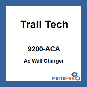Trail Tech 9200-ACA; Ac Wall Charger