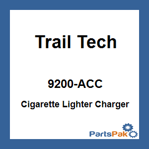 Trail Tech 9200-ACC; Cigarette Lighter Charger