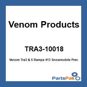 Venom Products TRA3-10018; Venom Tra3 & 5 Ramps 413 Snowmobile