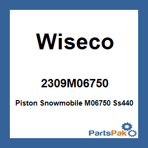 Wiseco 2309M06750; Piston Snowmobile M06750 Ss440; Fits Yamaha SS440 '80-85 2658CD