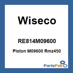 Wiseco RE814M09600; Piston M09600 Rmz450; Racers Elite Suzuki RMZ450 '08-12 14:1 CR