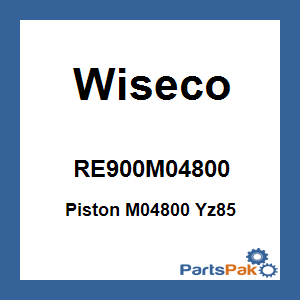 Wiseco RE900M04800; Piston M04800 Yz85; Racers Elite Fits Yamaha YZ85 '02-20 1890CS