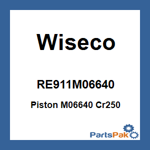 Wiseco RE911M06640; Piston M06640 Cr250; Racers Elite Fits Honda CR250R '05-07 2614CS
