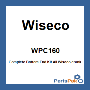 Wiseco WPC160; Complete Bottom End Kit; Wiseco Crankshaft Kit Hon CRF450R '09-12