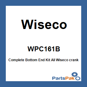Wiseco WPC161B; Complete Bottom End Kit; Wiseco Crankshaft Kit Fits KTM65SX, TC65