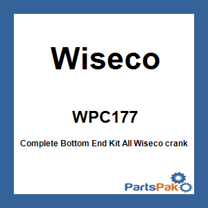 Wiseco WPC177; Complete Bottom End Kit; Wiseco Crankshaft Kit Fits Honda CR125R '05-07