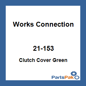Works Connection 21-153; Clutch Cover Green
