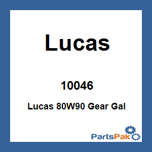 Lucas 10046; Lucas 80W90 Gear Gal