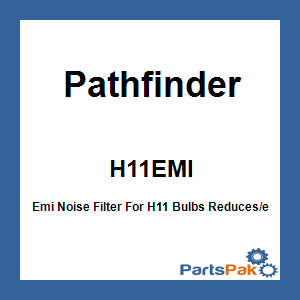 Pathfinder H11EMI; Emi Noise Filter For H11 Bulbs