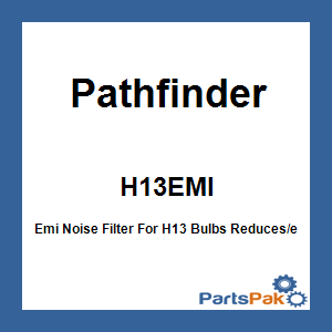 Pathfinder H13EMI; Emi Noise Filter For H13 Bulbs
