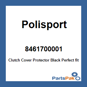 Polisport 8461700001; Clutch Cover Protector Black