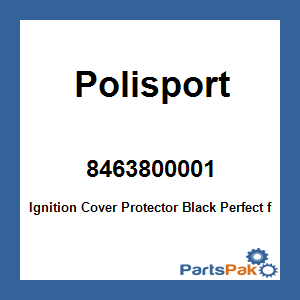 Polisport 8463800001; Ignition Cover Protector Black