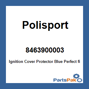 Polisport 8463900003; Ignition Cover Protector Blue