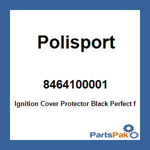 Polisport 8464100001; Ignition Cover Protector Black