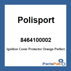 Polisport 8464100002; Ignition Cover Protector Orange