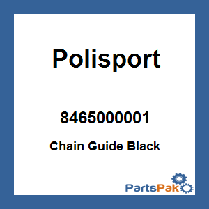 Polisport 8465000001; Chain Guide Black