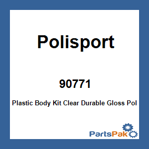 Polisport 90771; Plastic Body Kit Clear