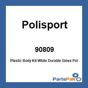 Polisport 90809; Plastic Body Kit White