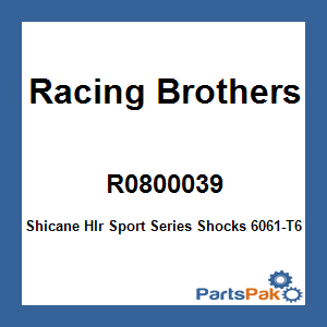 Racing Brothers R0800039; Shicane Hlr Sport Series Shocks