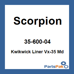 Scorpion 35-600-04; Kwikwick Liner Vx-35 Md