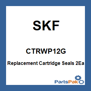 SKF CTRWP12G; Replacement Cartridge Seals 2Ea