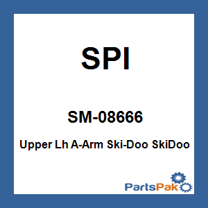 SPI SM-08666; Upper Lh A-Arm Fits Ski-Doo Fits SkiDoo