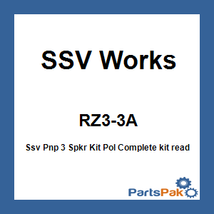 SSV Works RZ3-3A; Ssv Pnp 3 Spkr Kit Pol