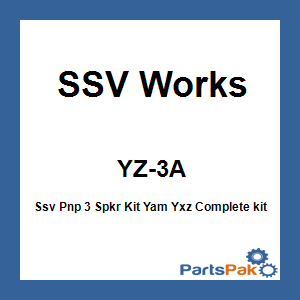 SSV Works YZ-3A; Ssv Pnp 3 Spkr Kit Fits Yamaha Yxz